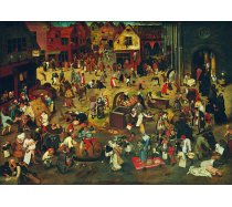 Bluebird - 1000 darabos - 60125 - Pieter Bruegel the Elder - The Fight Between Carnival and Lent, 1559